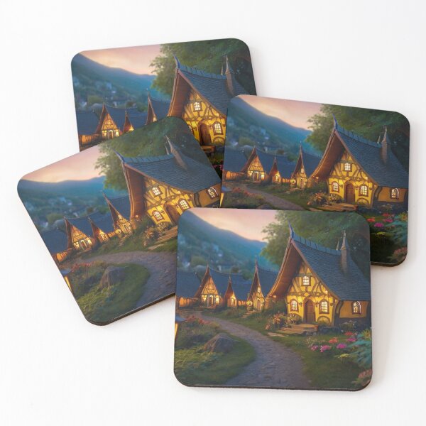 Item preview, Twilight Glow in the Elf Village designed and sold by BlareBlare.