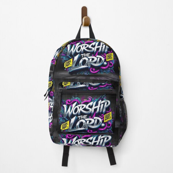 Item preview, Worship the Lord Graphic art designed and sold by Vintage Designs +.