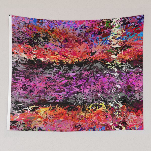 Item preview, Colorful Modern Abstract Art, Original Print designed and sold by dwjart.