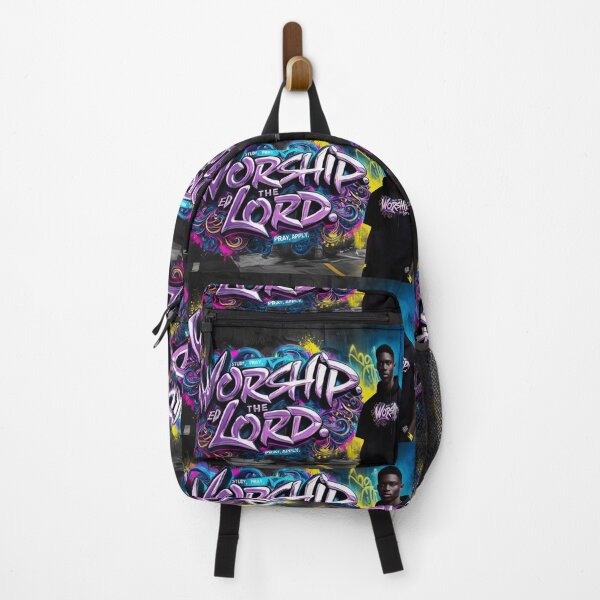 Item preview, Worship the Lord Graphic art designed and sold by Vintage Designs +.
