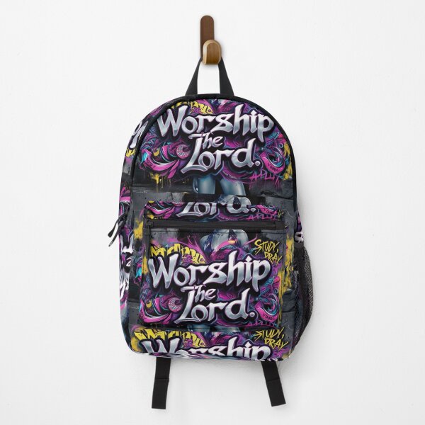 Item preview, Worship the Lord Graphic art designed and sold by Vintage Designs +.