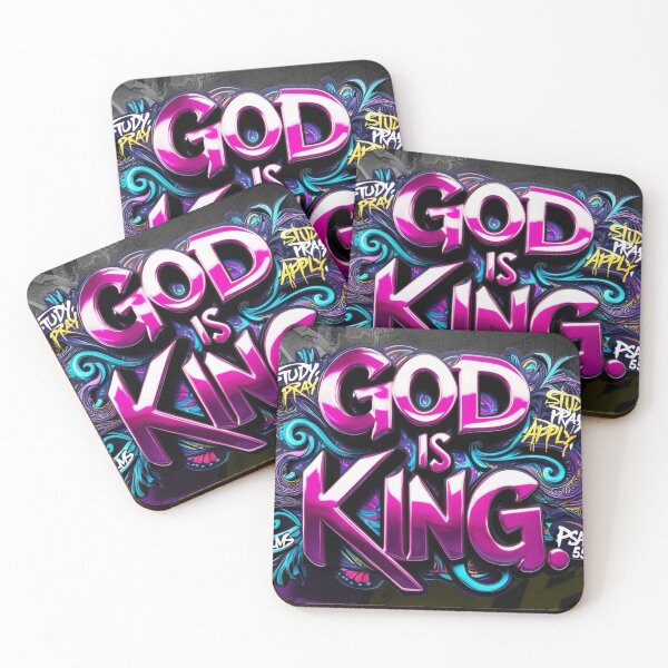 Item preview, God is King  Graphic art designed and sold by Vintage Designs +.