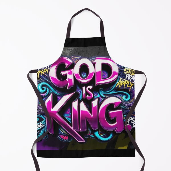 Item preview, God is King Graphic art designed and sold by Vintage Designs +.