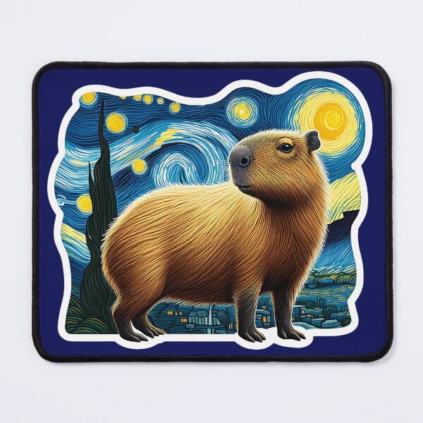 Item preview, Capybara Art #46 | Capybara Lovers designed and sold by ksgraphics222.
