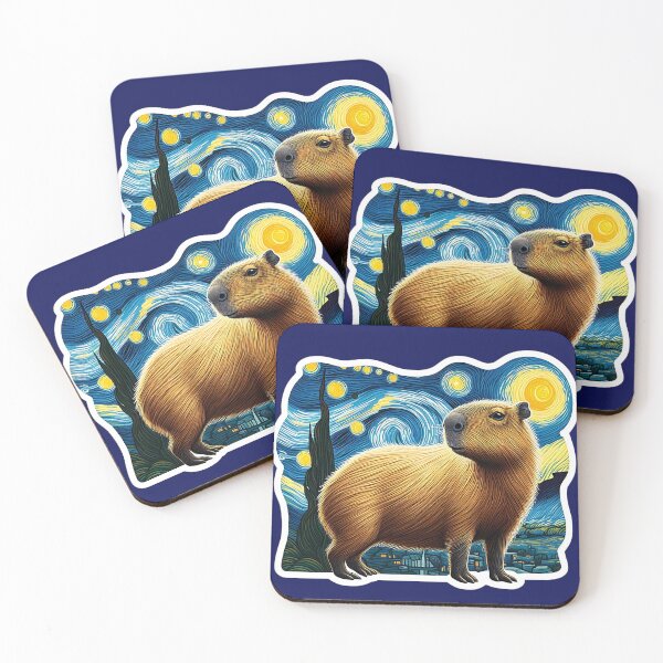 Item preview, Capybara Art #46 | Capybara Lovers designed and sold by ksgraphics222.