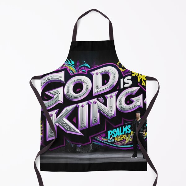 Item preview, God is King Graphic art designed and sold by Vintage Designs +.