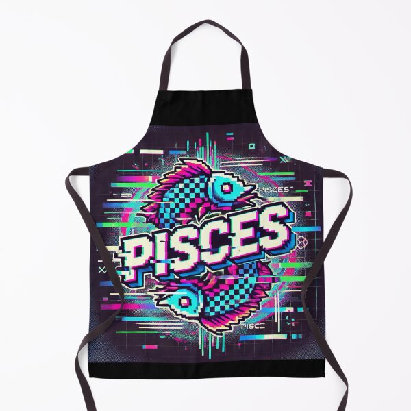Item preview, Pisces Glitch designed and sold by Sototos® ⭐⭐⭐⭐⭐.