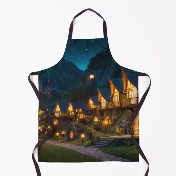 Item preview, Mystical Nights in the Elven Town designed and sold by BlareBlare.