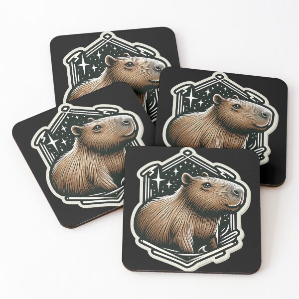 Item preview, Capybara Art #47 | Capybara Lovers designed and sold by ksgraphics222.