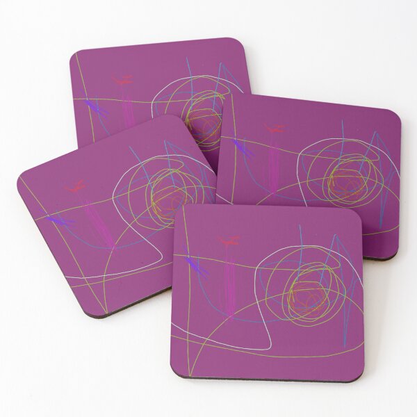 Item preview, Curved and Spiraling Lines of Various Colors designed and sold by masabo.