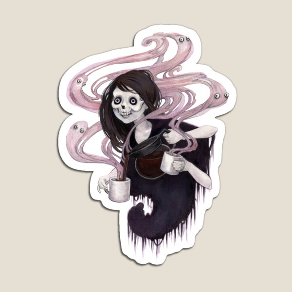 Evangeline's Dark, Dark Roast Magnet
