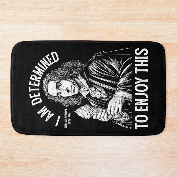 Item preview, Funny Philosophy Spinoza Determinism Ice Cream Philosopher designed and sold by GrandeDuc.