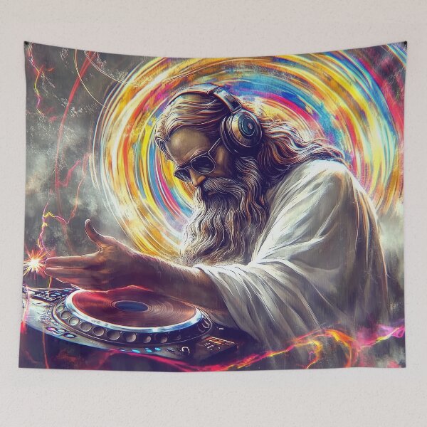 Item preview, God is a DJ Series designed and sold by VISIONARTIST.