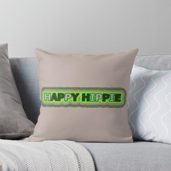 Item preview, Happy Hippie Words Hippie Vibes Retro Lines 3 of 4 designed and sold by Beachy.