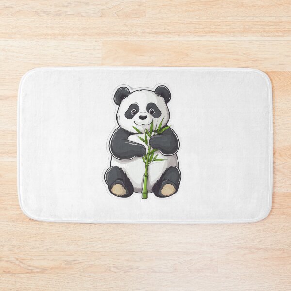 Item preview, Chubby Panda Holding Bamboo designed and sold by Enea Kelo.