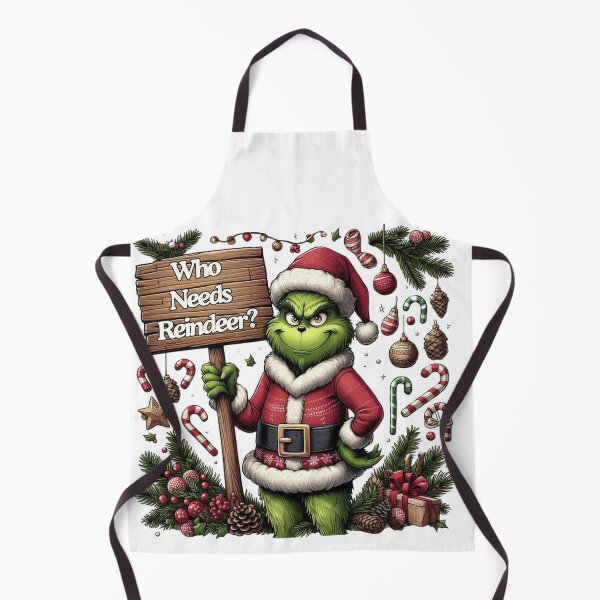 Item preview, Say No to Ho Ho - Iconic Grinch-Inspired Collection designed and sold by MiszungART.