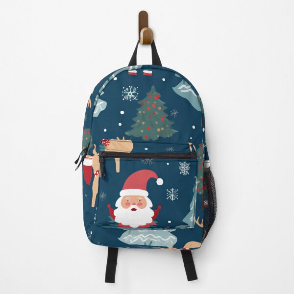 Item preview, Santa and Reindeer with Christmas Tree designed and sold by Kaiibaby.