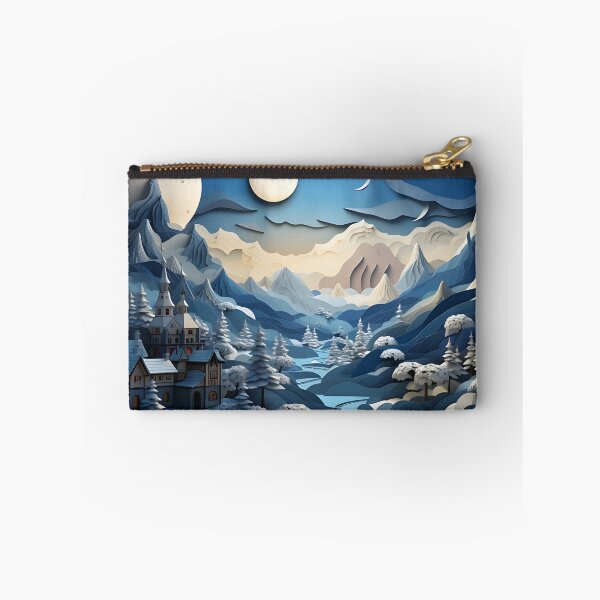 Item preview, Paper Craft - Winter Town designed and sold by KootenayDesigns.