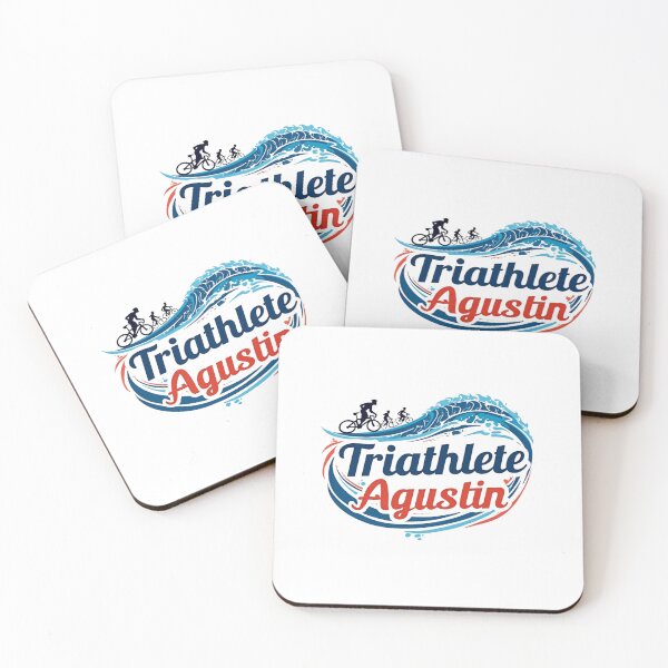 Item preview, Dynamic Triathlete Agustin - Swim, Bike, Run designed and sold by Triathlongram.