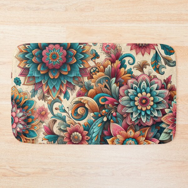 Item preview, Boho Bloom Bliss - Floral Pattern designed and sold by nature. electrified..