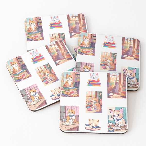 Item preview, Cute Kittens Reading designed and sold by shihaams.