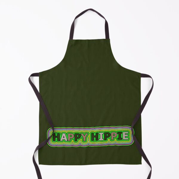 Item preview, Happy Hippie Words Hippie Vibes Retro Lines 4 of 4 designed and sold by Beachy.