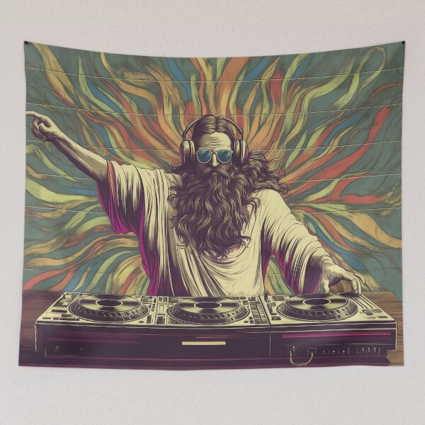 Item preview, God is a DJ Series designed and sold by VISIONARTIST.