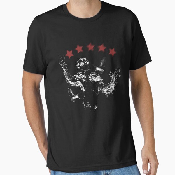 Item preview, Dark Winged with Red Stars designed and sold by TeeWar.