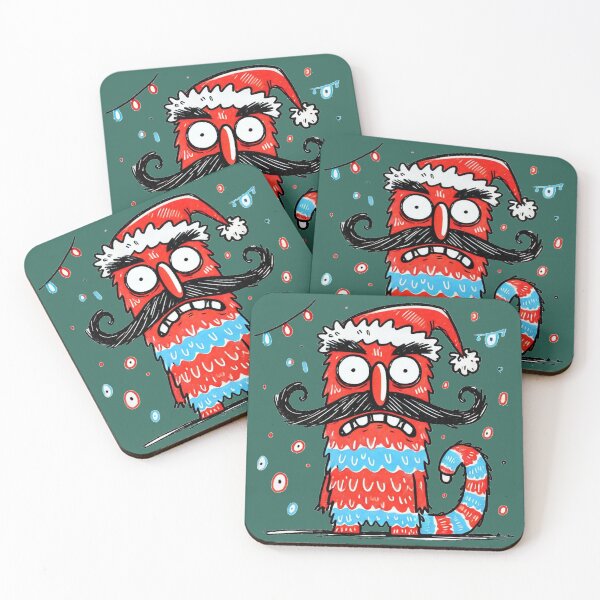 Item preview, Funny Ugly Quirky Santa Monster  designed and sold by Nanthanon.