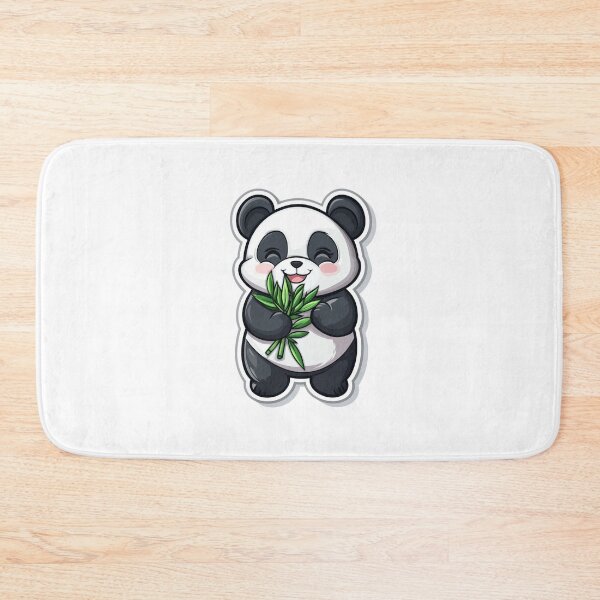 Item preview, Chubby Panda Holding Bamboo designed and sold by Enea Kelo.