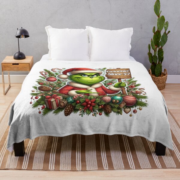 Item preview, Say No to Ho Ho - Iconic Grinch-Inspired Collection designed and sold by MiszungART.