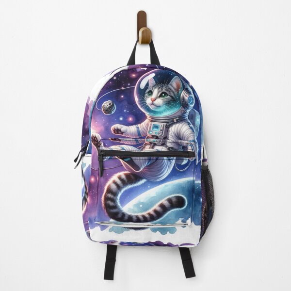 Item preview, Reach for the Stars : Adorable Cat Astronaut in Space Adventure! designed and sold by Eksama Design.