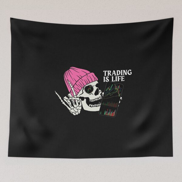 Item preview, Trading is Life, Funny Finance Gift, Funny gift for him, Boyfriend birthday unique,  Present for stock market, options, crypto, forex and day traders, Day trading accessories designed and sold by TradingTeesKids.