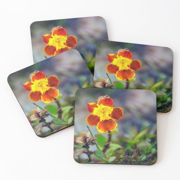 Item preview, Blotched Monkey Flower designed and sold by Kasia Design.