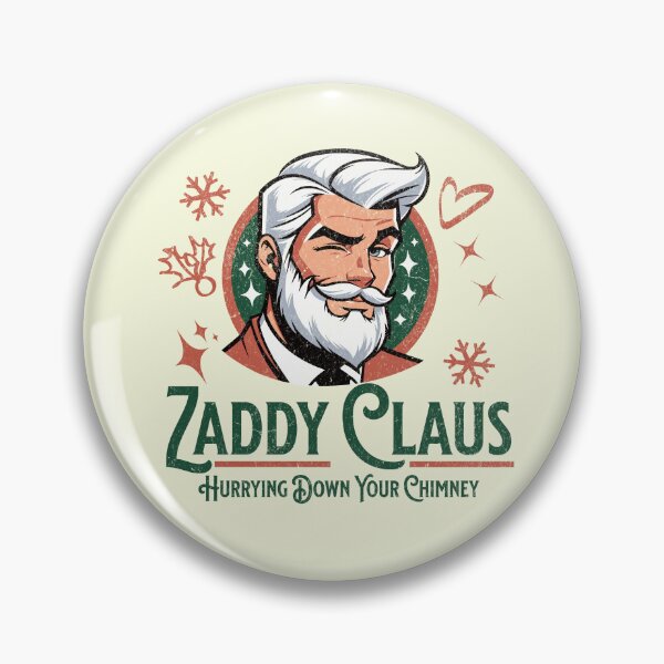 Artikelvorschau, Sexy Zaddy Claus Weihnachten Hübscher Weihnachtsmann entworfen und verkauft von chrisrivait.