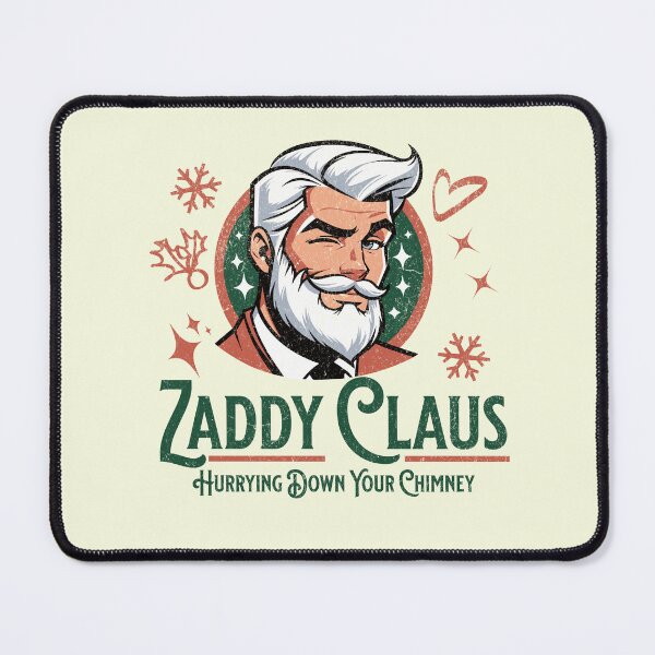 Item preview, Sexy Zaddy Claus Christmas Handsome Santa Claus designed and sold by chrisrivait.
