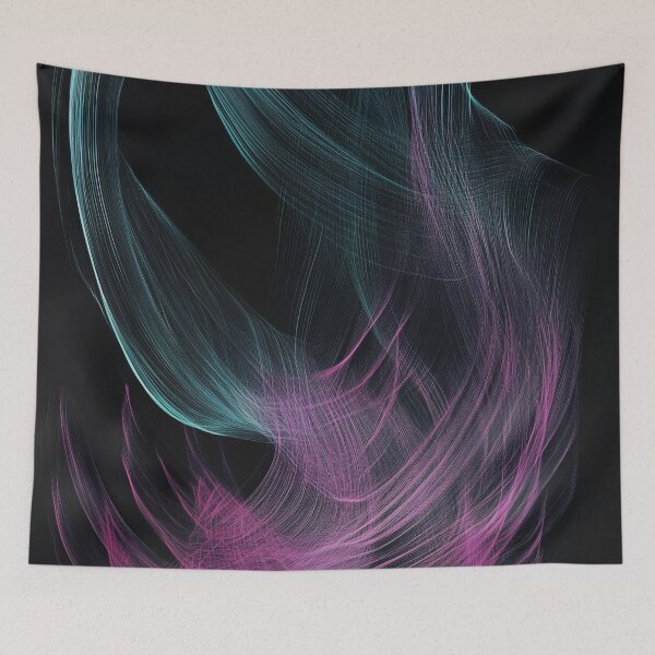 Item preview, Petrol Abstract Lines designed and sold by SketchArc.