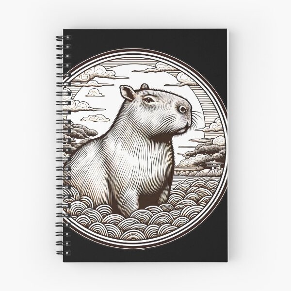Item preview, Capybara Art #51 | Capybara Lovers designed and sold by ksgraphics222.