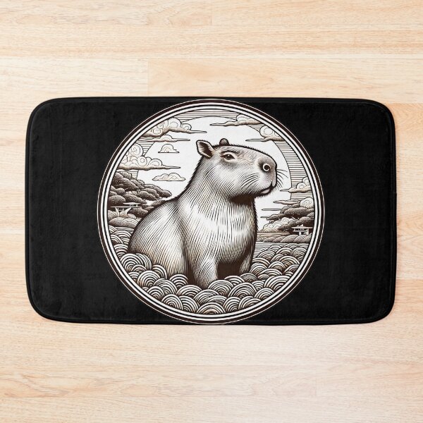 Item preview, Capybara Art #51 | Capybara Lovers designed and sold by ksgraphics222.