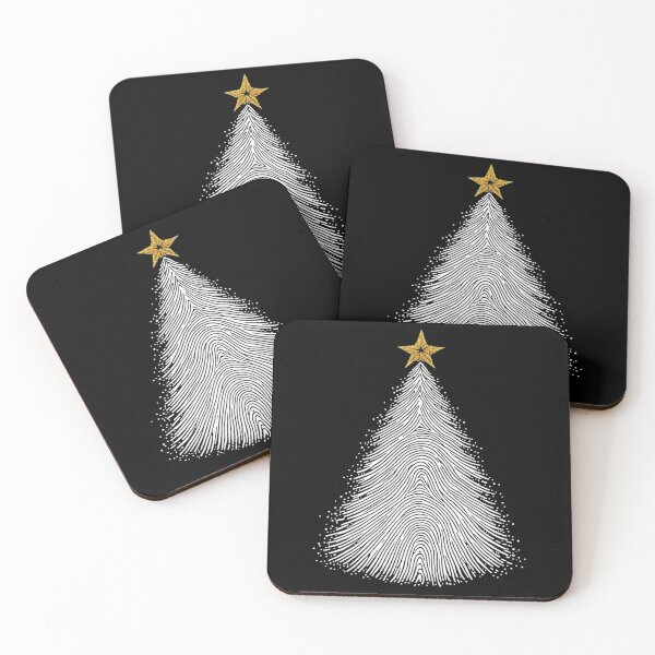 Item preview, Christmas tree fingerprint designed and sold by jkrphoto.