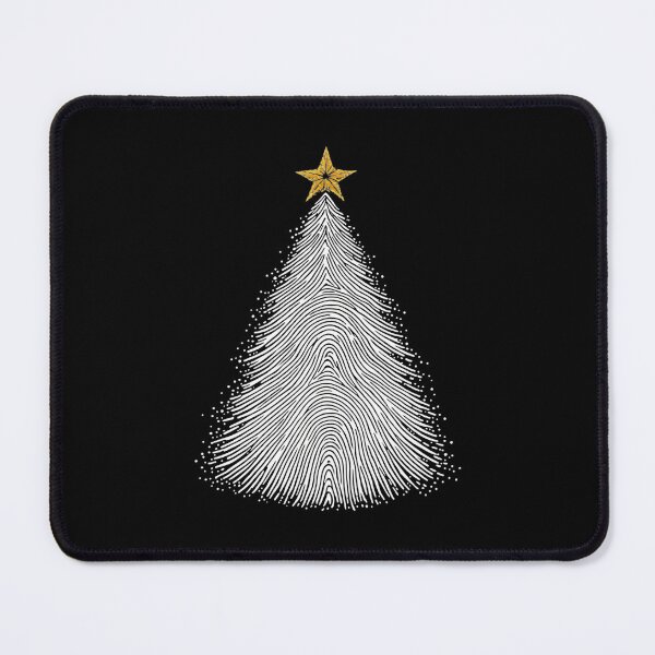 Item preview, Christmas tree fingerprint designed and sold by jkrphoto.
