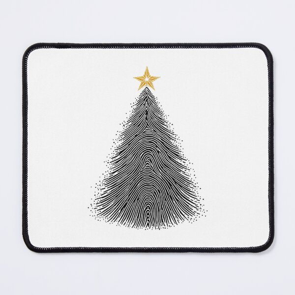 Item preview, Christmas tree fingerprint designed and sold by jkrphoto.