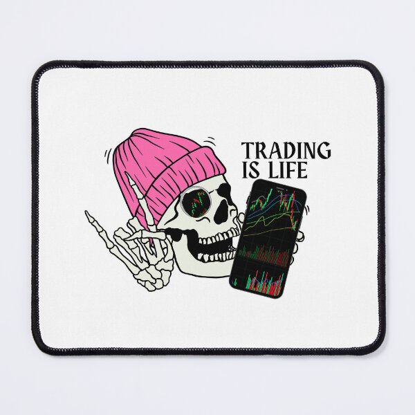 Item preview, Trading is Life, Funny Finance Gift, Funny gift for him, Boyfriend birthday unique,  Present for stock market, options, crypto, forex and day traders, Day trading accessories designed and sold by TradingTeesKids.