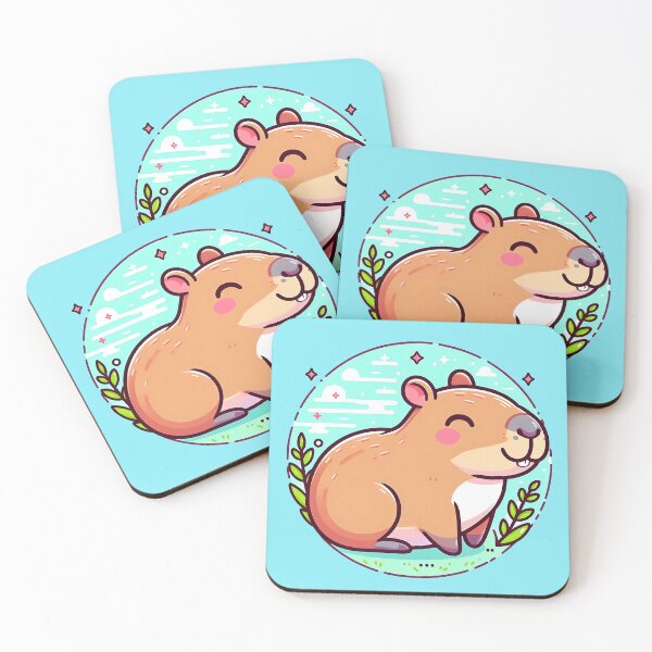Item preview, Capybara Art #52 | Capybara Lovers designed and sold by ksgraphics222.