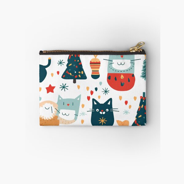Aperçu de l'œuvre Fête de Noël douillette pour chat créée et vendue par Kaiibaby.