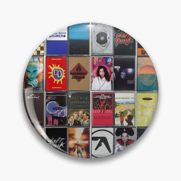 Item preview, Greatest Electronic Music - Vintage Dance Music Album Cover Art designed and sold by Mr Mustard Prints.