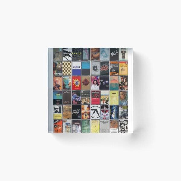 Item preview, Greatest Electronic Music - Vintage Dance Music Album Cover Art designed and sold by Mr Mustard Prints.