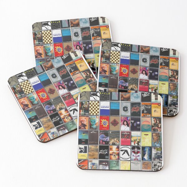 Item preview, Greatest Electronic Music - Vintage Dance Music Album Cover Art designed and sold by Mr Mustard Prints.