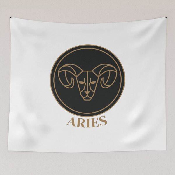Item preview, Aries Zodiac Symbol designed and sold by WanderInq.