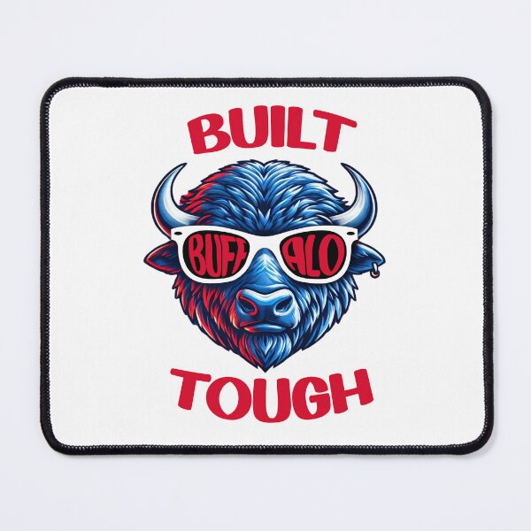 Item preview, BUFFALO BILLS BUILT BUFFALO TOUGH designed and sold by laurensshirts.